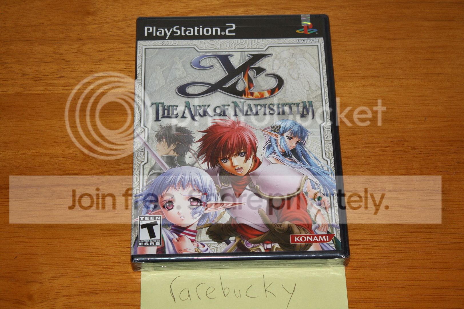 Ys: The Ark of Napishtim (Playstation 2 PS2) NEW SEALED Y-FOLD W/UPC NM
